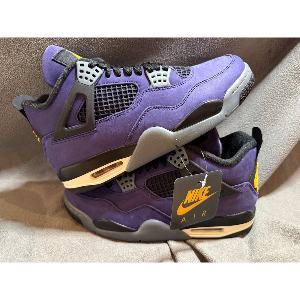 Nike Air Jordan 4 Retro Canyon Purple Imperial Purple FV5029-500 Mens 9.5 NEW
